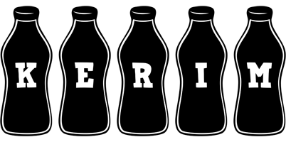 Kerim bottle logo