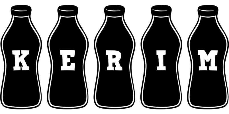 Kerim bottle logo