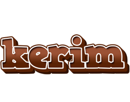 Kerim brownie logo