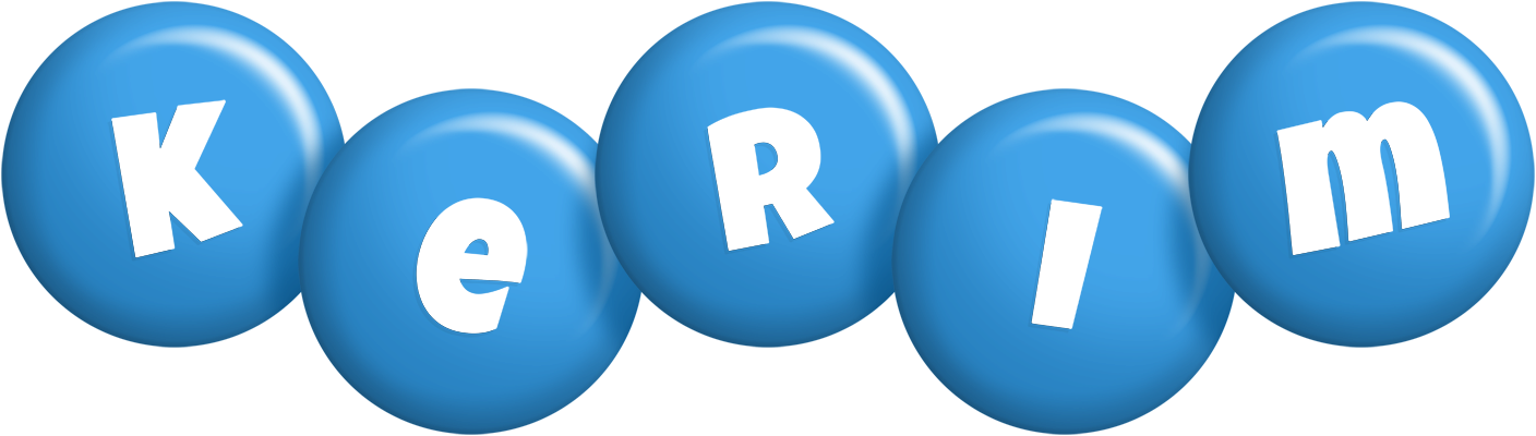 Kerim candy-blue logo
