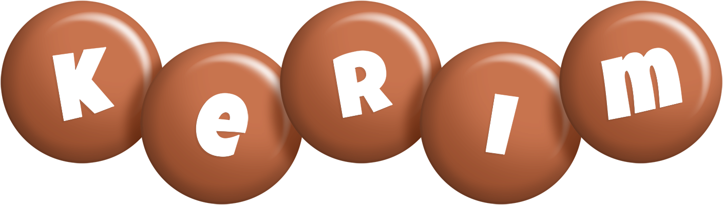 Kerim candy-brown logo