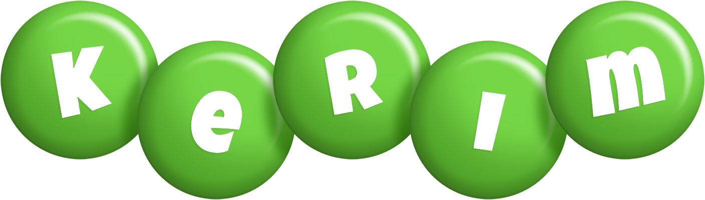 Kerim candy-green logo