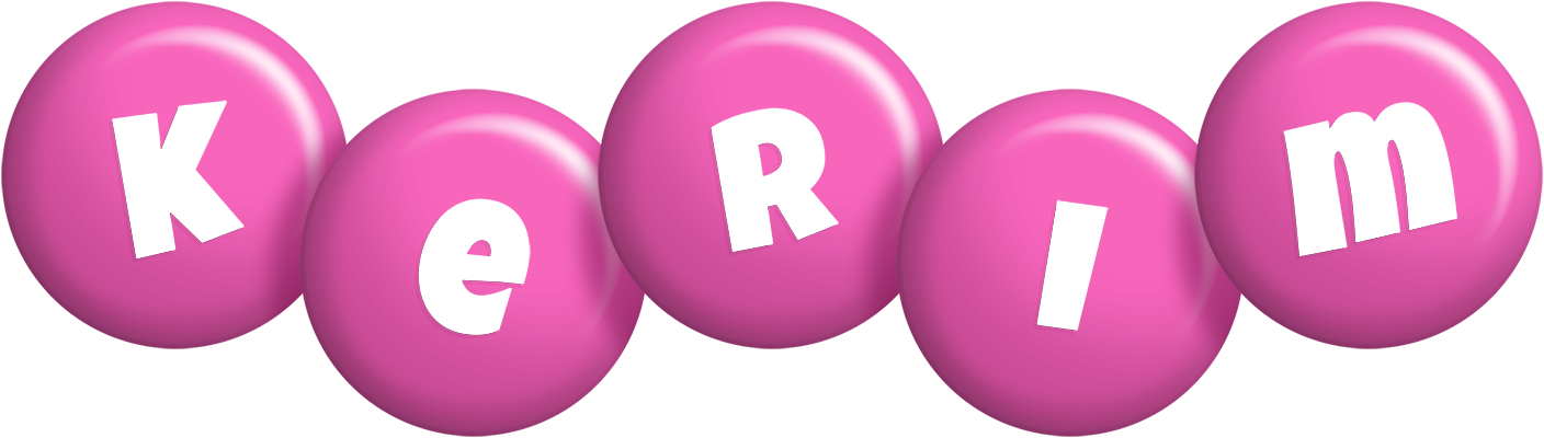 Kerim candy-pink logo