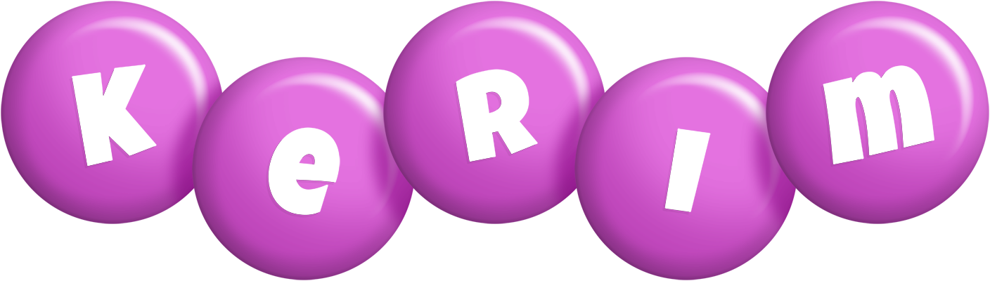 Kerim candy-purple logo