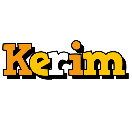 Kerim cartoon logo