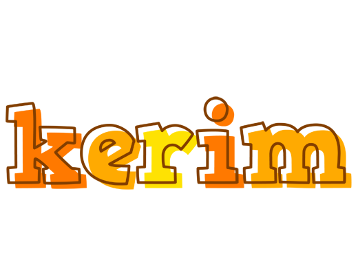 Kerim desert logo