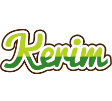 Kerim golfing logo