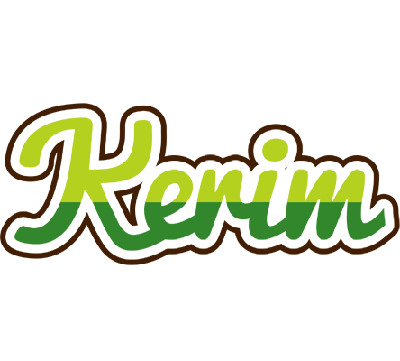 Kerim golfing logo
