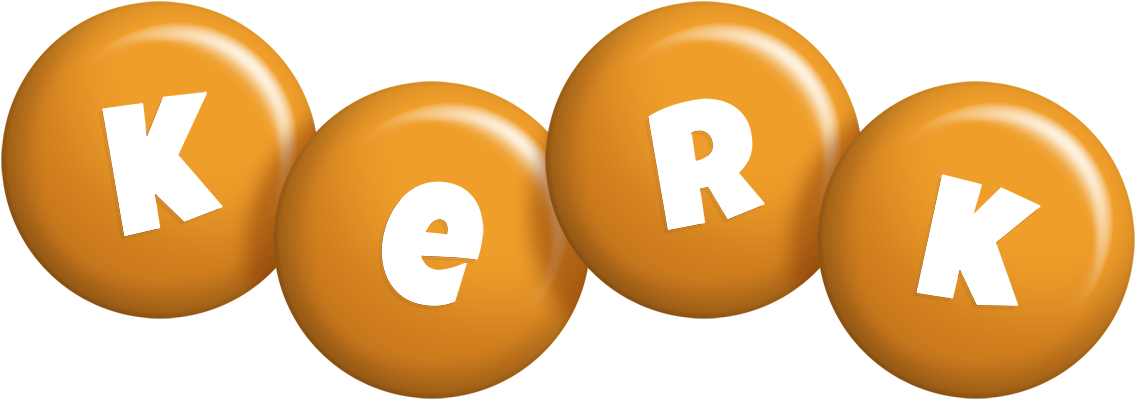 Kerk candy-orange logo
