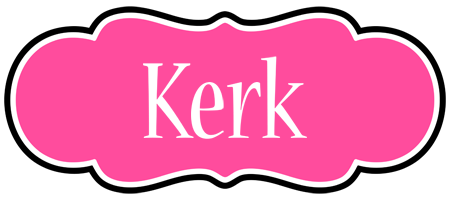 Kerk invitation logo