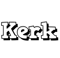 Kerk snowing logo