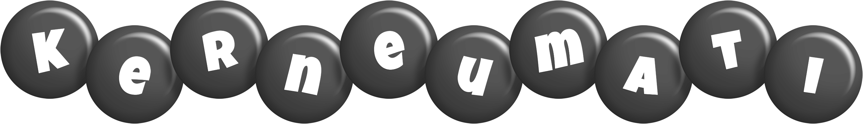 Kerneumati candy-black logo