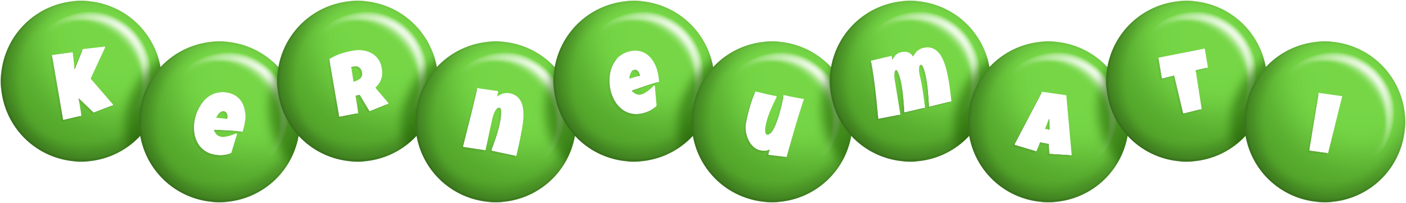 Kerneumati candy-green logo