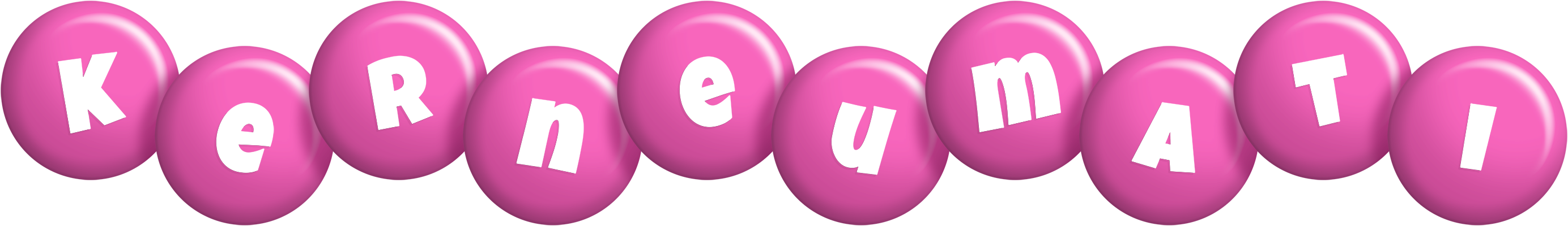 Kerneumati candy-pink logo