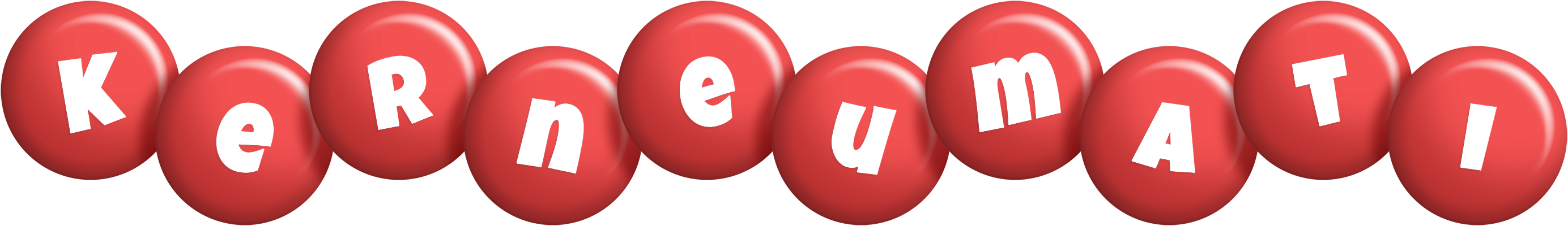 Kerneumati candy-red logo