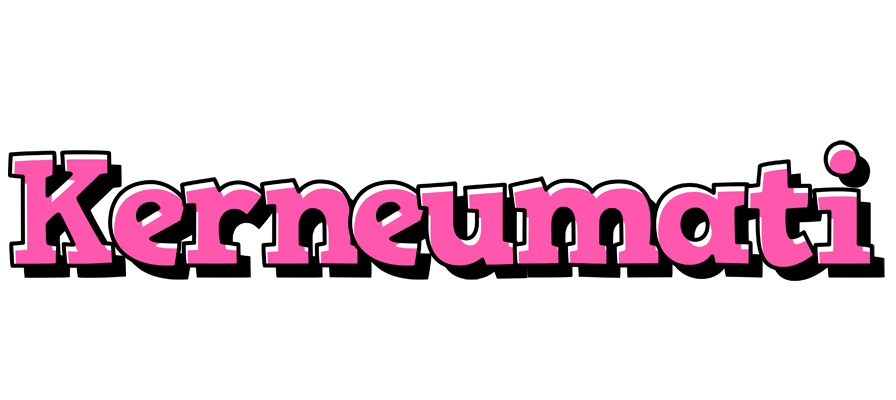 Kerneumati girlish logo