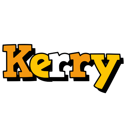 Kerry cartoon logo