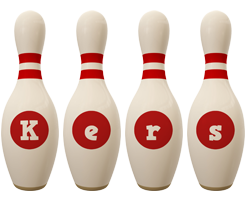 Kers bowling-pin logo