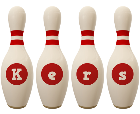 Kers bowling-pin logo