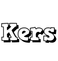 Kers snowing logo