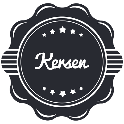 Kersen badge logo