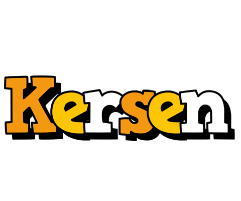 Kersen cartoon logo