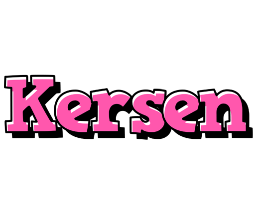 Kersen girlish logo