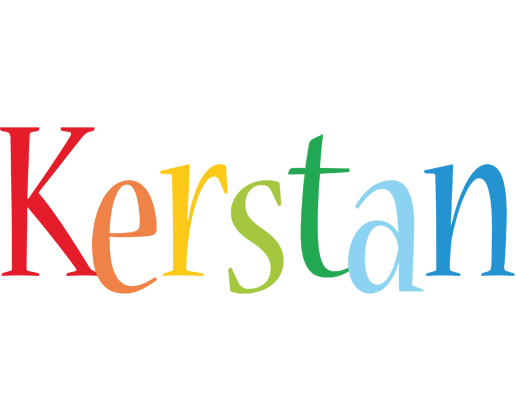 Kerstan birthday logo