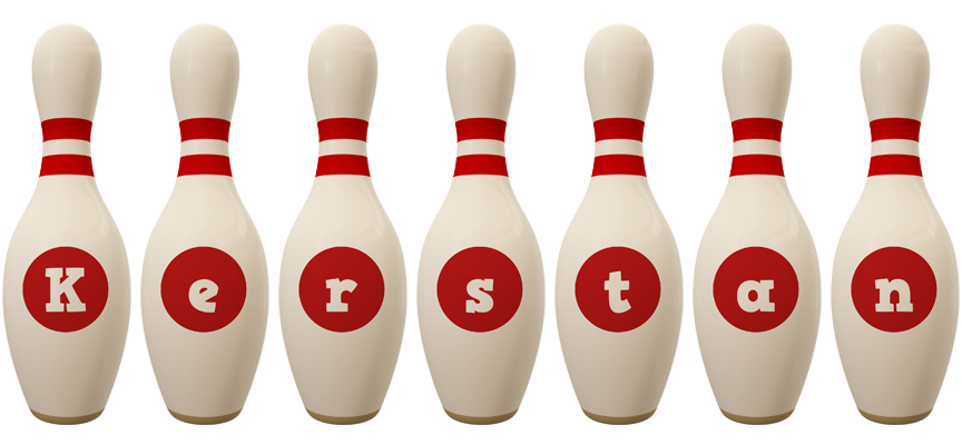 Kerstan bowling-pin logo