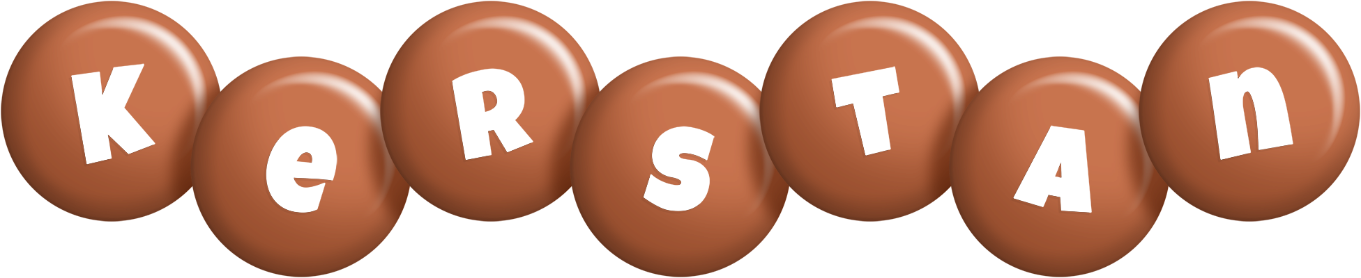 Kerstan candy-brown logo