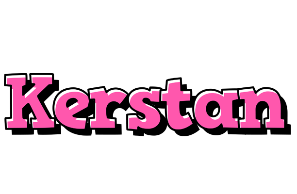 Kerstan girlish logo