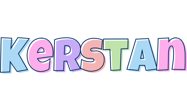 Kerstan pastel logo