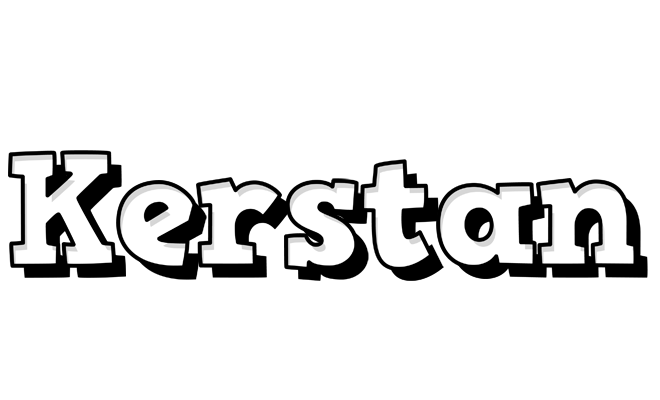 Kerstan snowing logo