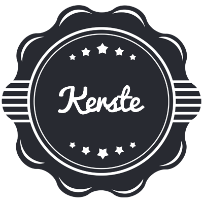 Kerste badge logo