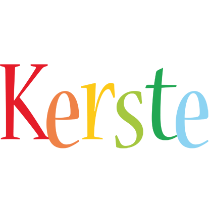Kerste birthday logo