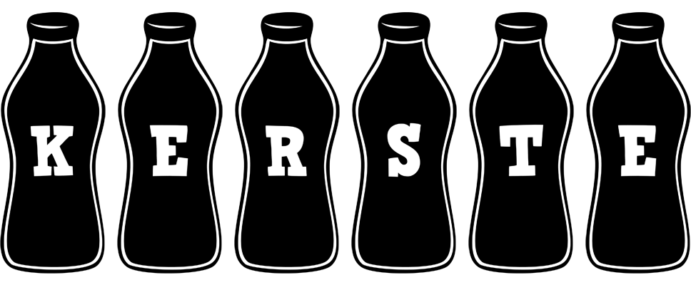 Kerste bottle logo