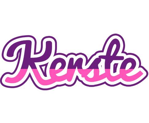 Kerste cheerful logo