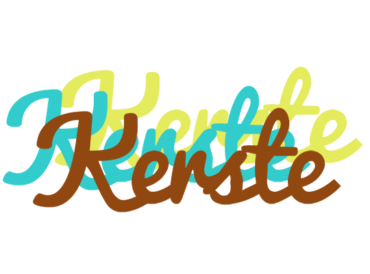 Kerste cupcake logo