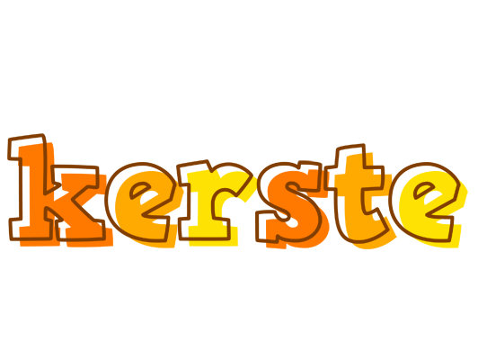 Kerste desert logo