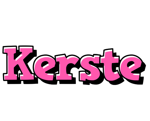 Kerste girlish logo