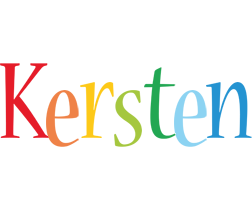 Kersten birthday logo