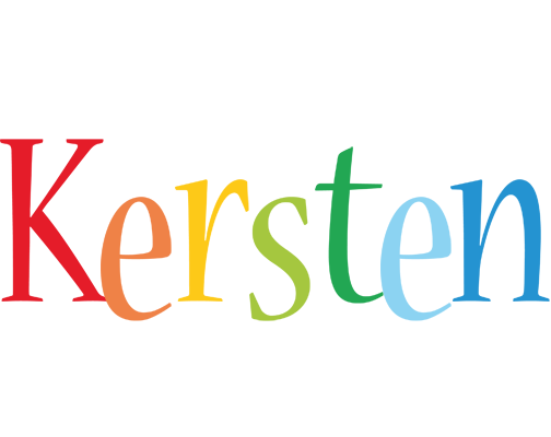 Kersten birthday logo