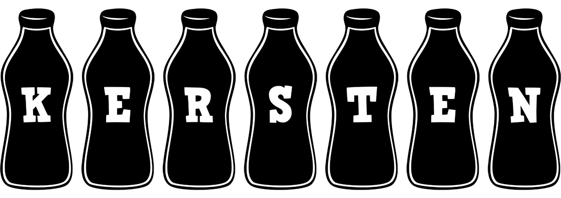 Kersten bottle logo