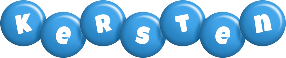 Kersten candy-blue logo