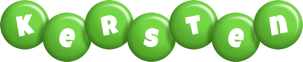 Kersten candy-green logo