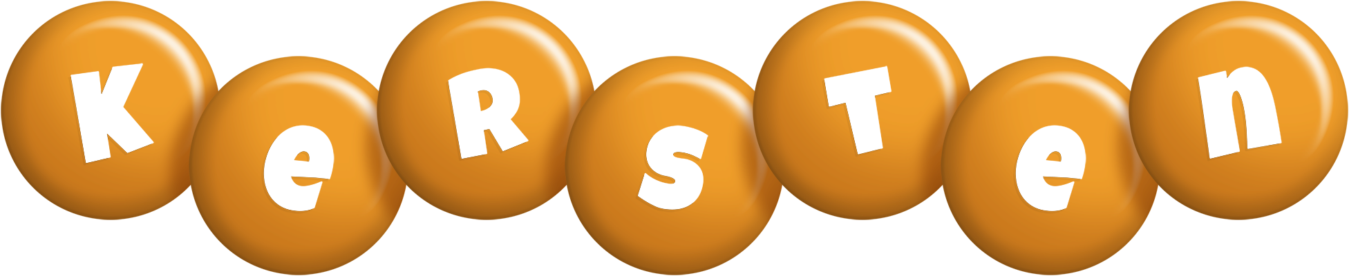 Kersten candy-orange logo