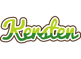 Kersten golfing logo