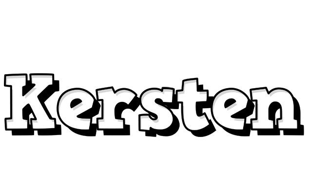 Kersten snowing logo