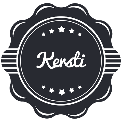 Kersti badge logo