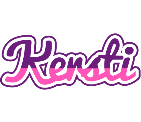 Kersti cheerful logo